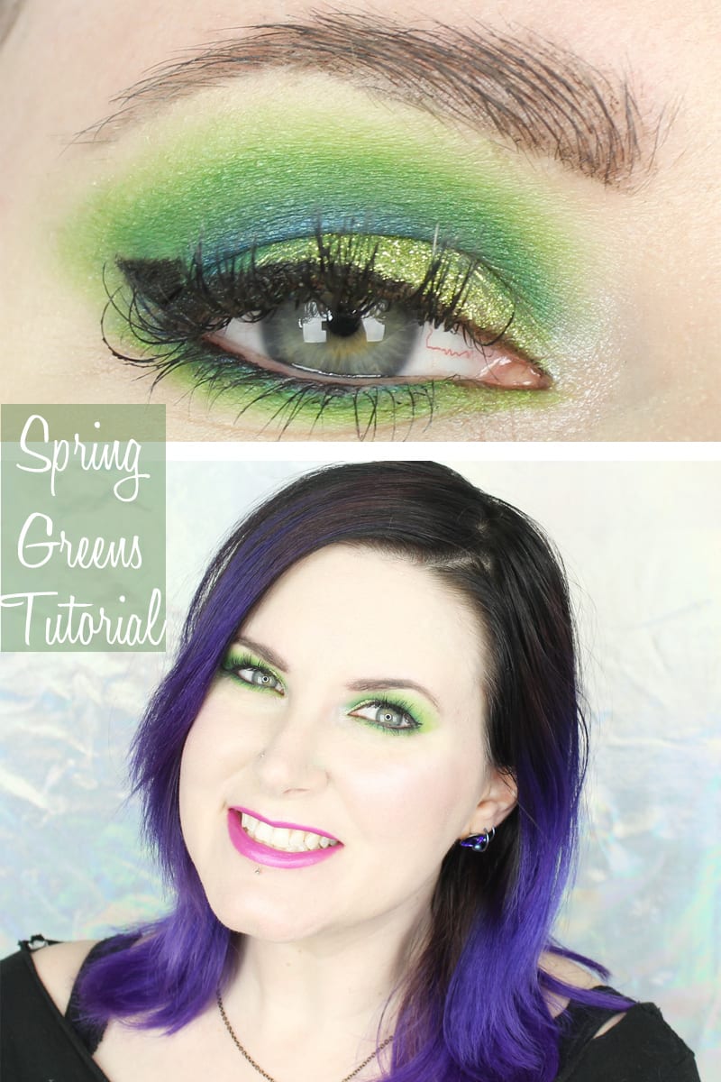 Sugarpill Spring Green Tutorial
