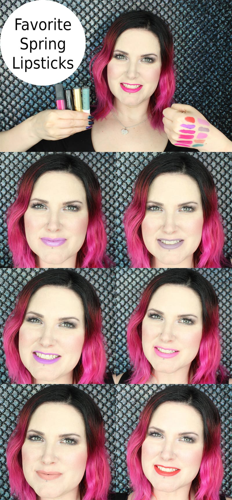 Favorite Cruelty Free Spring Lipsticks