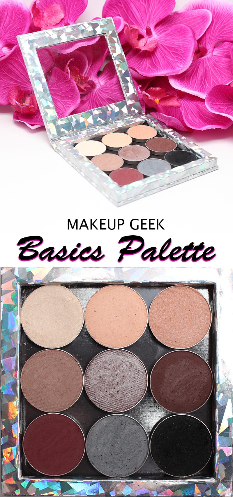 Makeup Geek Basics Palette Swatches Review