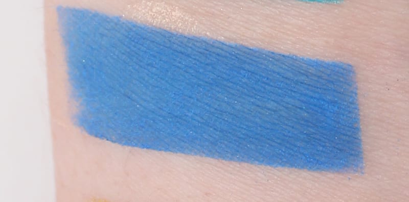 Makeup Geek Neptune, MAC Atlantic Blue Dupe swatch
