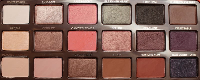 Too Faced Sweet Peach Palette Organic Vegan Dupe