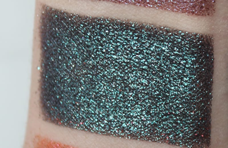 Urban Decay Moondust Palette Galaxy swatch