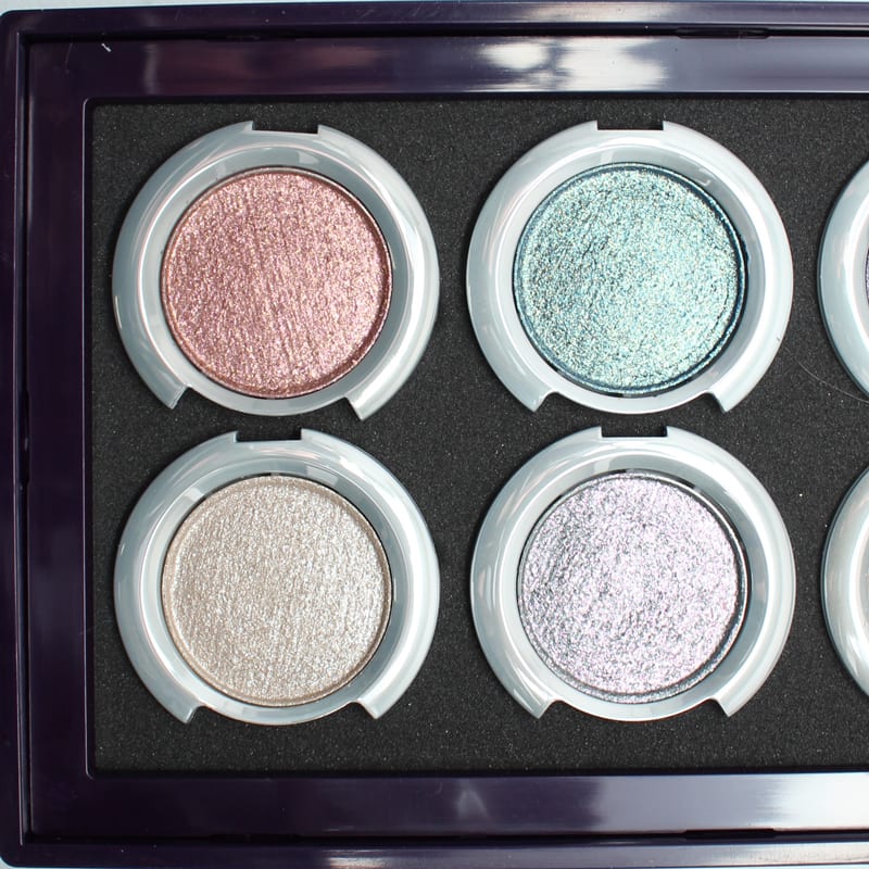Urban Decay Moondust Eyeshadow Singles Swatches Review