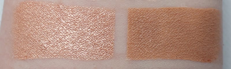 Anastasia Primavera, Golden Ocre swatches