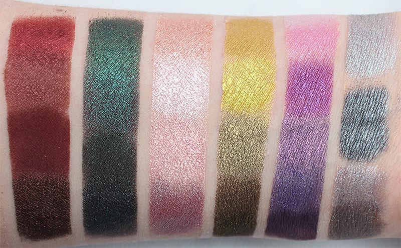 Makeup Geek Fall 2016 Collection Swatches and Review