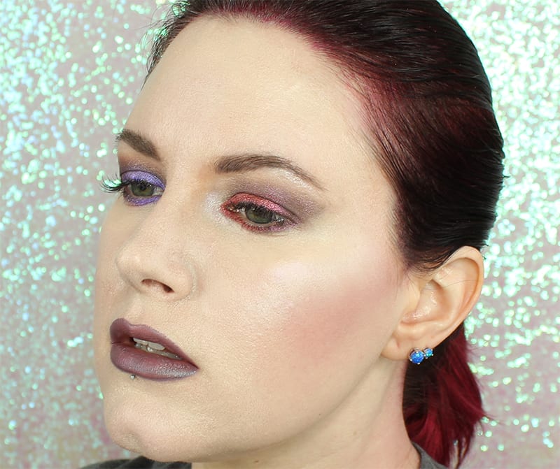Notoriously Morbid When the Wolfbane Blooms Vegan Halloween Palette Review Swatches Looks