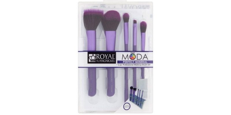 Royal and Langnickel Moda Perfect Mineral Professional Makeup Brush Set