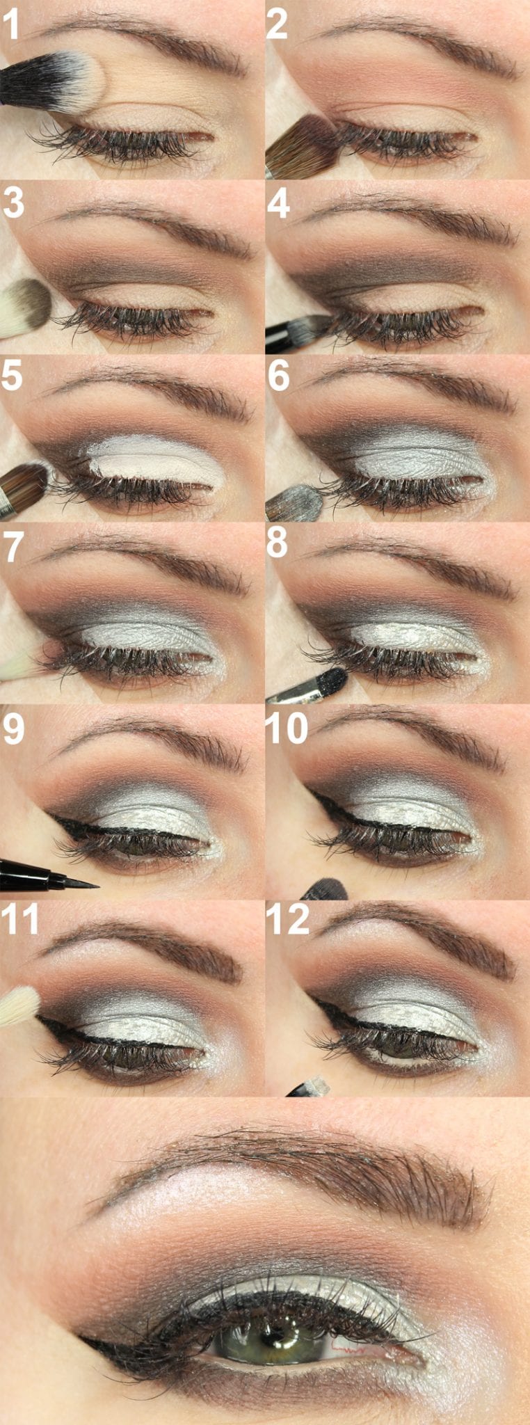 Silver Cut Crease Cruelty-Free Tutorial