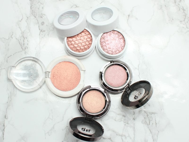 Urban Decay, Sugarpill, Colour Pop Rose Gold Eyeshadows