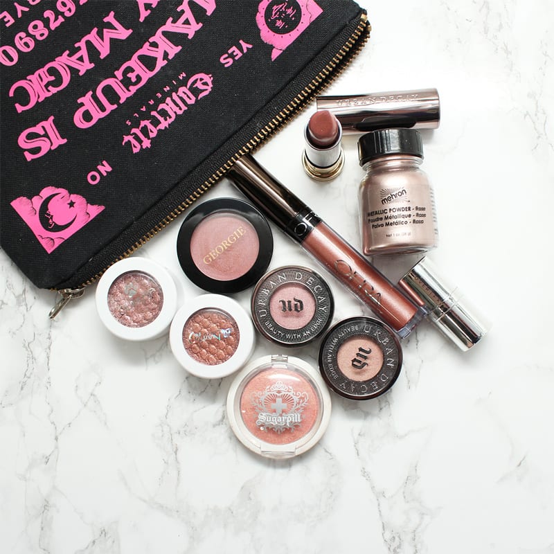 Best Rose Gold Eyeshadows, Lipsticks and Blush