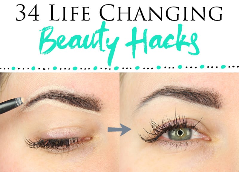 34 Best Makeup Hacks