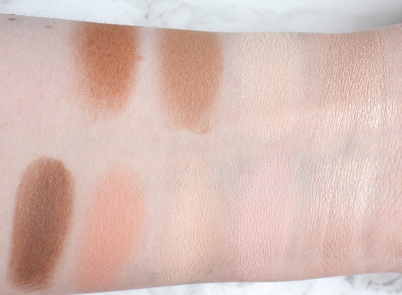 Urban Decay Naked Skin Shapeshifter Light Medium Shift Palette Swatches