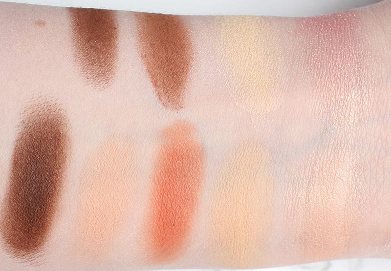 Urban Decay Naked Skin Shapeshifter Medium Dark Shift Palette Swatches