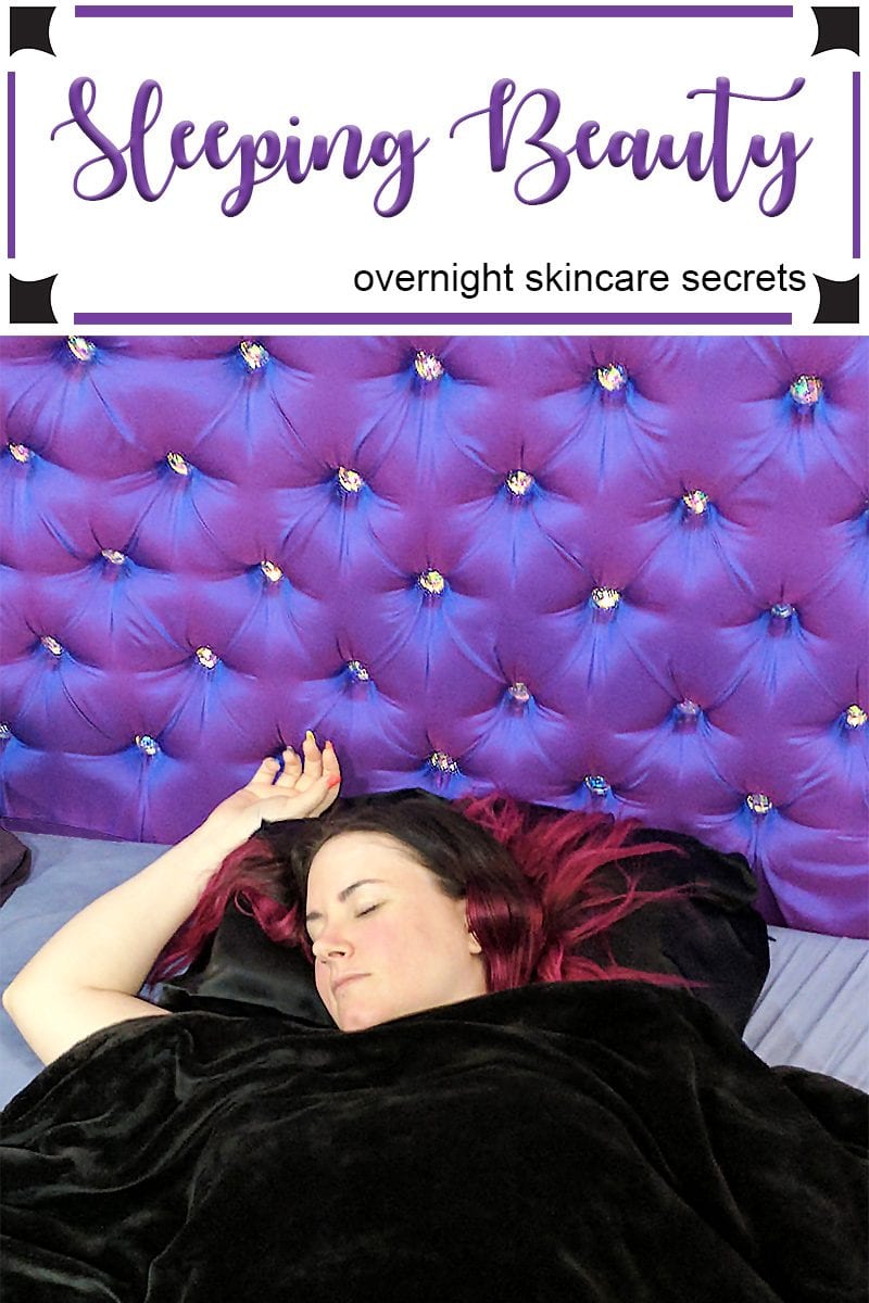 It's Sleeping Beauty: Overnight Skincare edition. I'm sharing what I use to help me get my beauty sleep at night.