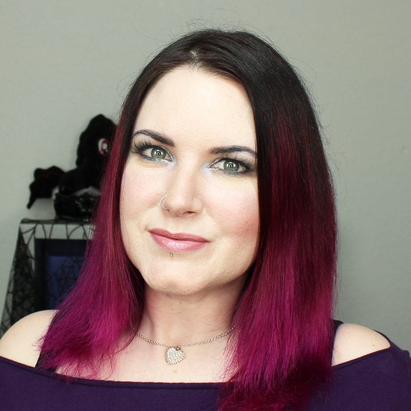 Wearing Stila Liquid Lipstick in Perla with Transcend on Top