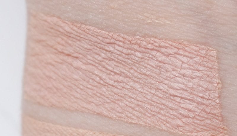 Stila Vintage swatch on pale skin