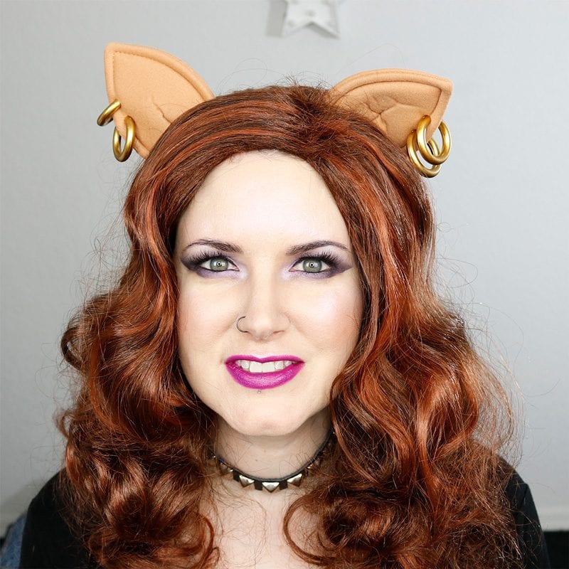 Monster High Clawdeen Wolf Makeup Tutorial