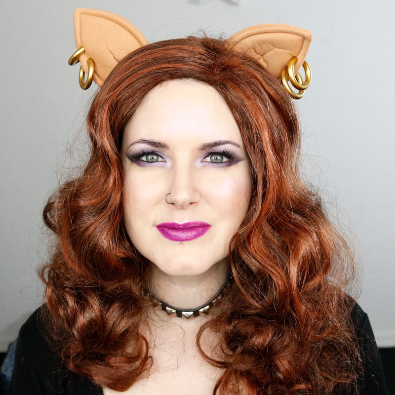 Monster High Clawdeen Wolf Makeup Tutorial