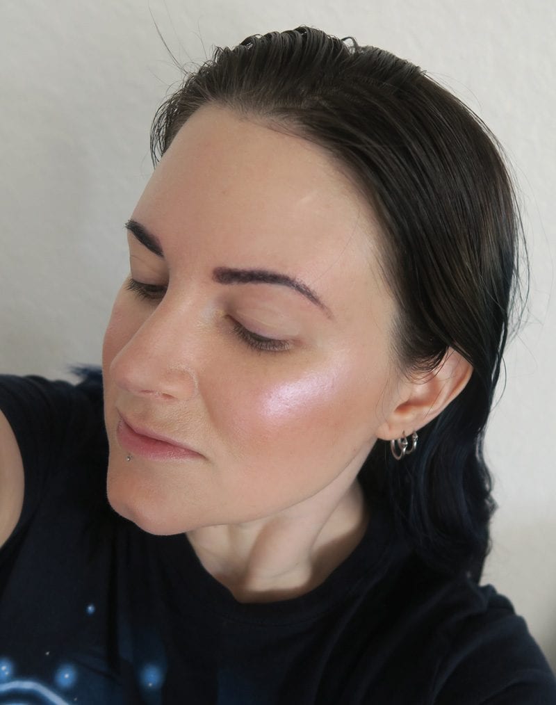 Fenty Pro Filt'r Soft Matte Foundation in Shade 100 on my pale skin