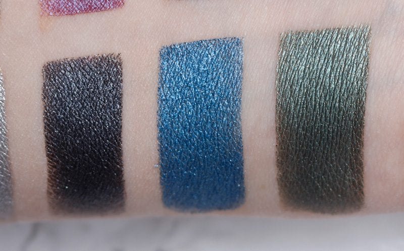 Urban Decay Heavy Metals Palette Swatches