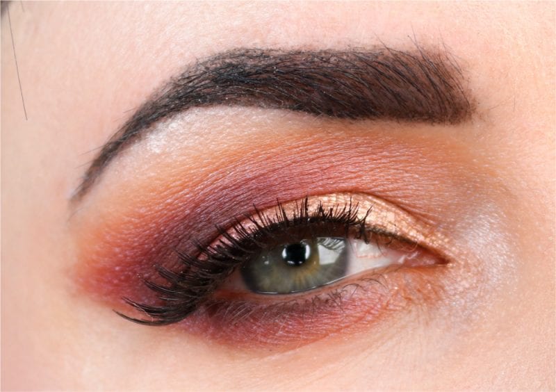 Wearing Urban Decay Angel Fire, Too Faced Just Peachy Mattes and Aromaleigh Kupala