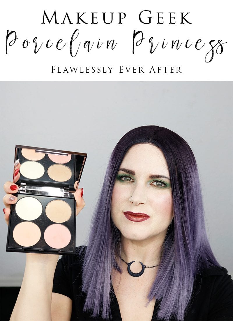 Makeup Geek Porcelain Princess Flawless Face Palette Review, Rant and Swatches. See why I think you should probably skip this palette.