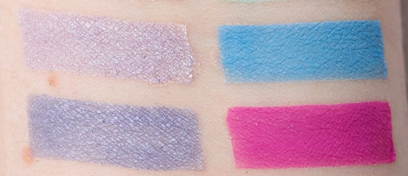 Nyx In Your Element Air Palette swatches