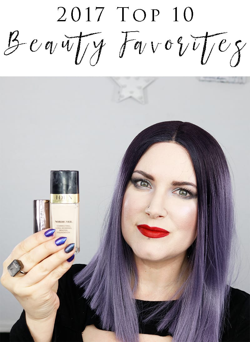 Top 10 Beauty Favorites of 2017