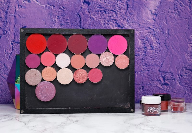 DIY Jeffree Star Blood Sugar Palette Dupe