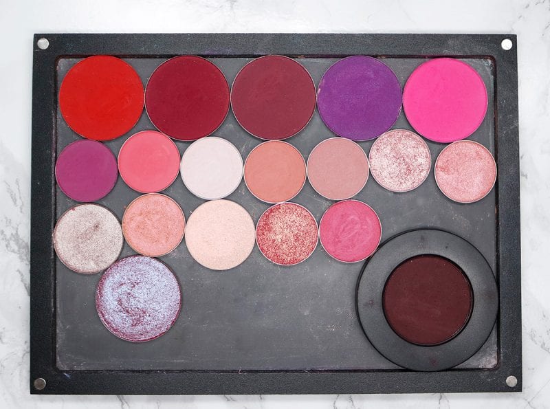 DIY Jeffree Star Blood Sugar Palette Dupe