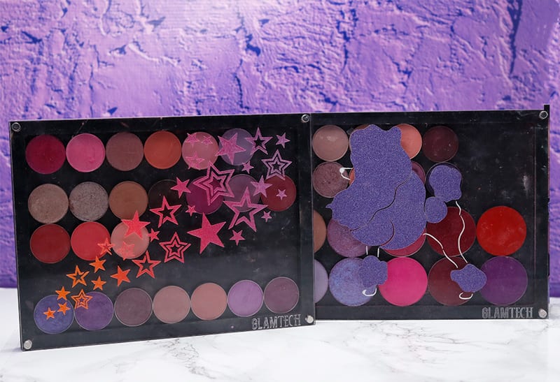 DIY Cool Berries Eyeshadow Palette