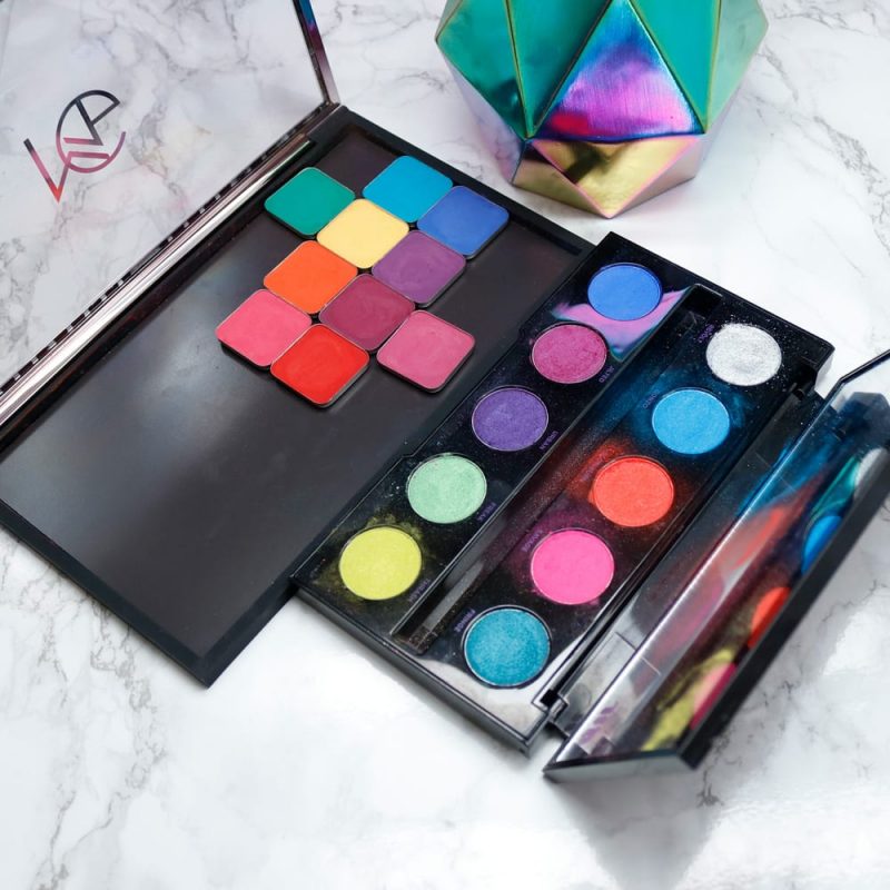 Makeup Geek Power Pigments vs Urban Decay Electric Palette
