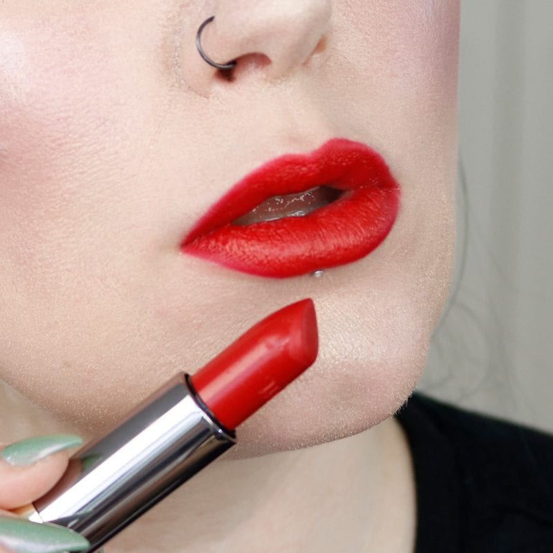 Urban Decay Vice Lipstick in Doubt lip swatch