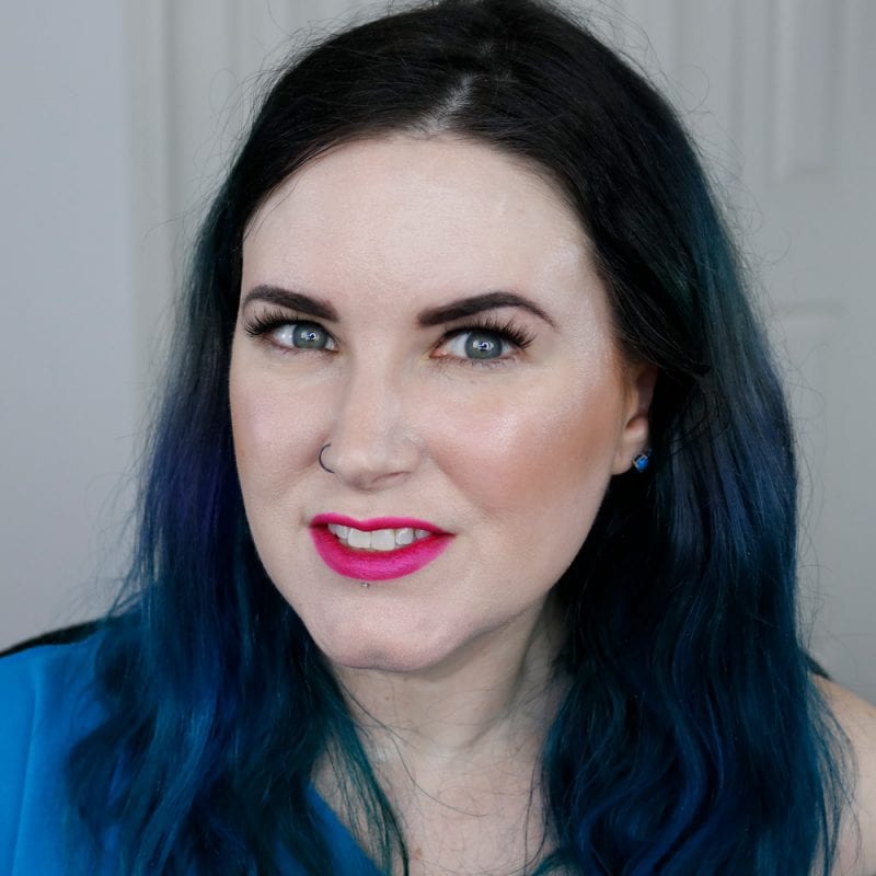 theBalm Take Home the Bronzer in Oliver swatched on Fair Skin