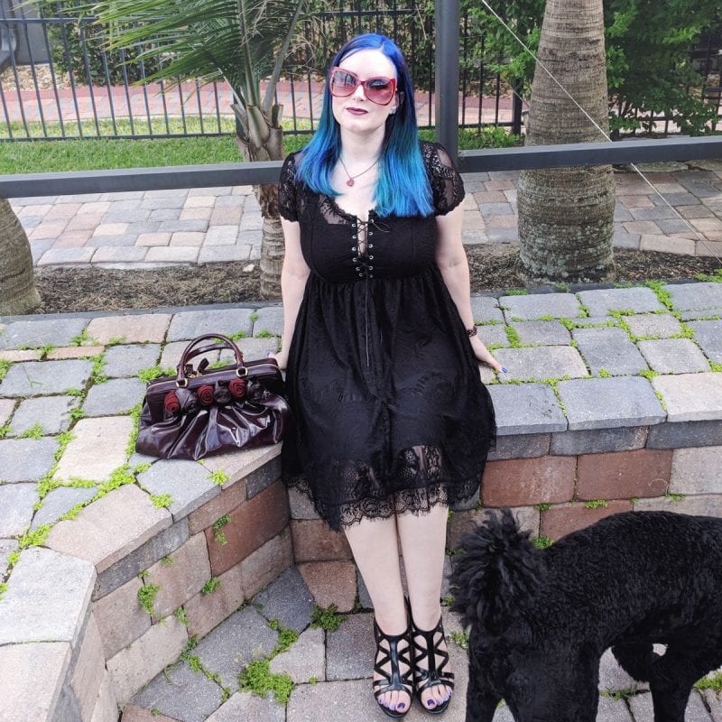 Valentino Lacca Fleur handbag in burgundy