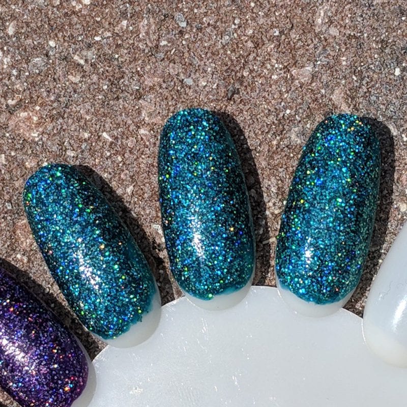 Cupcake Polish Blue Tourmaline swatches