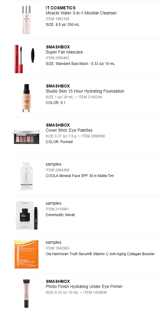 Sephora VIB Appreciation Sale 2018