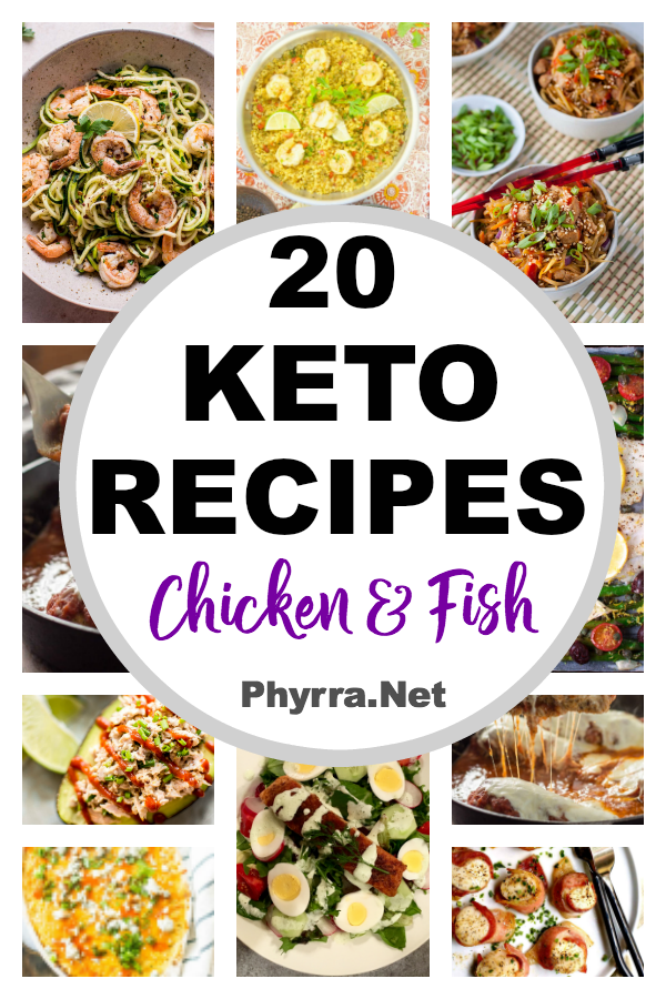 20 Yummy Chicken and Fish Keto Recipes