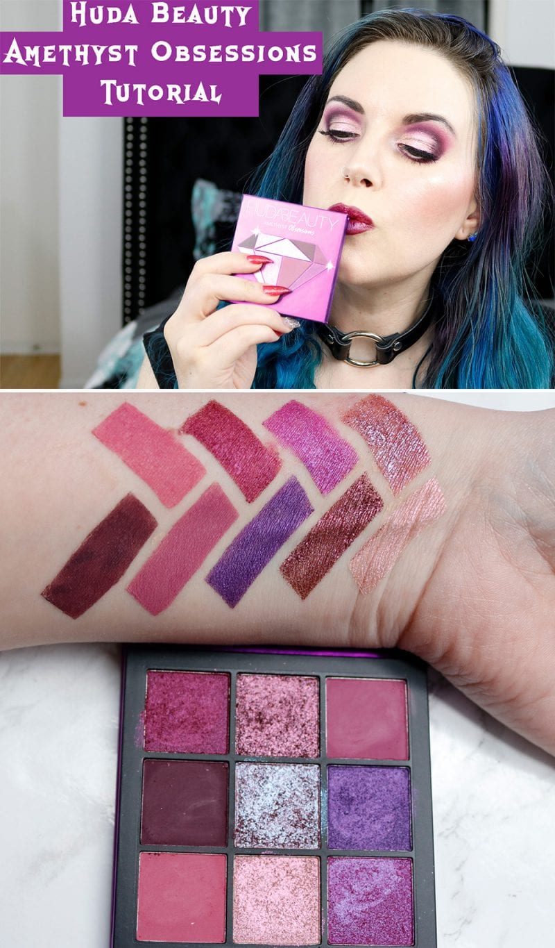 Huda Beauty Amethyst Obsessions Tutorial