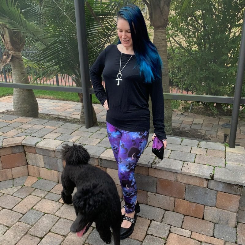 Hell Bunny Galaxy Leggings