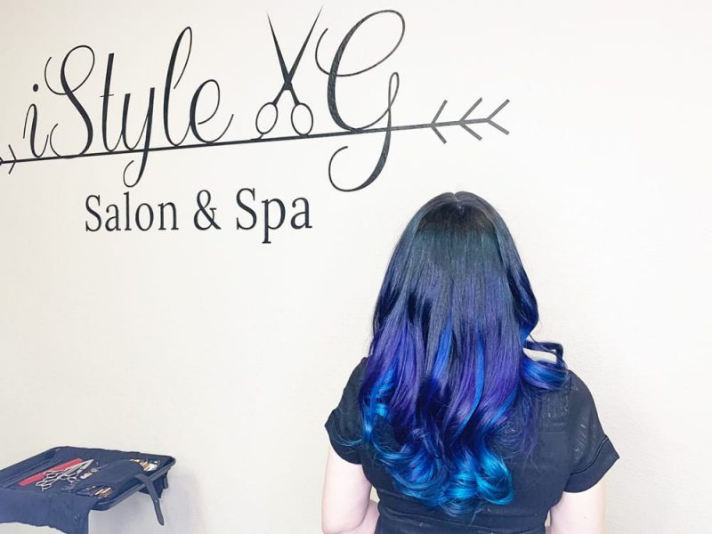 Pulp Riot Noir, Jam, Nirvana Hair at iStyleXG Salon 