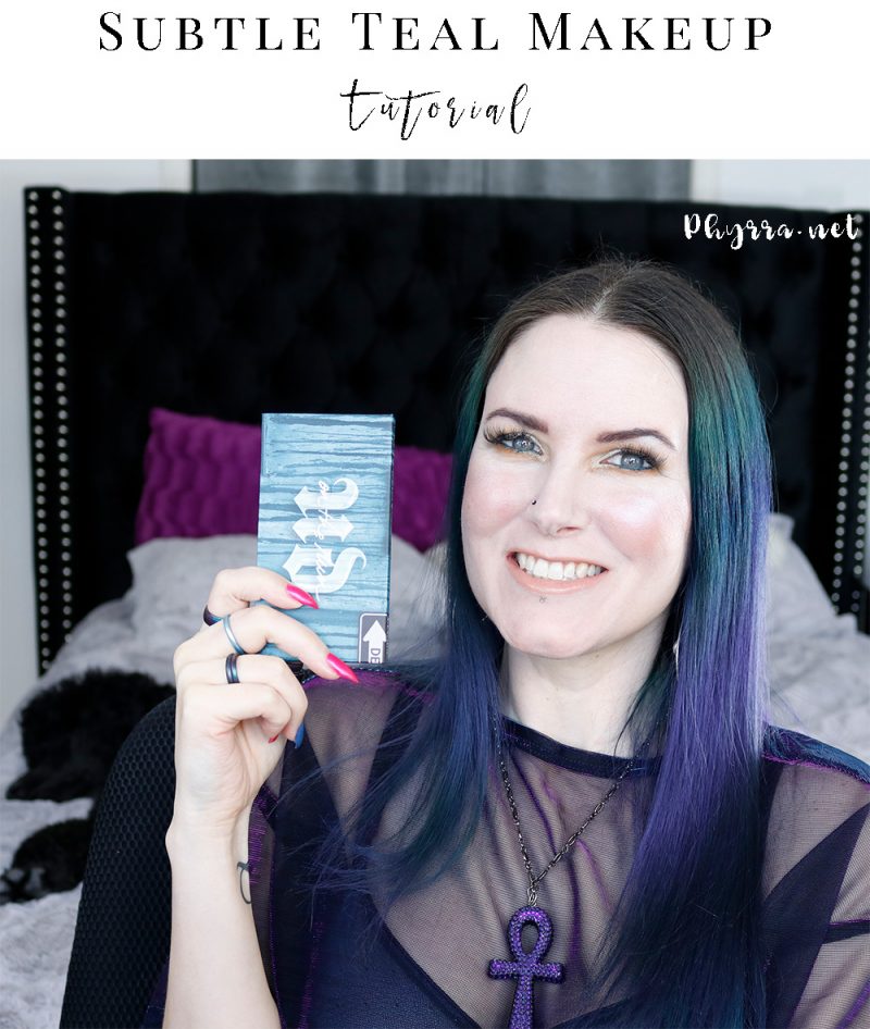 Subtle Teal Makeup Tutorial