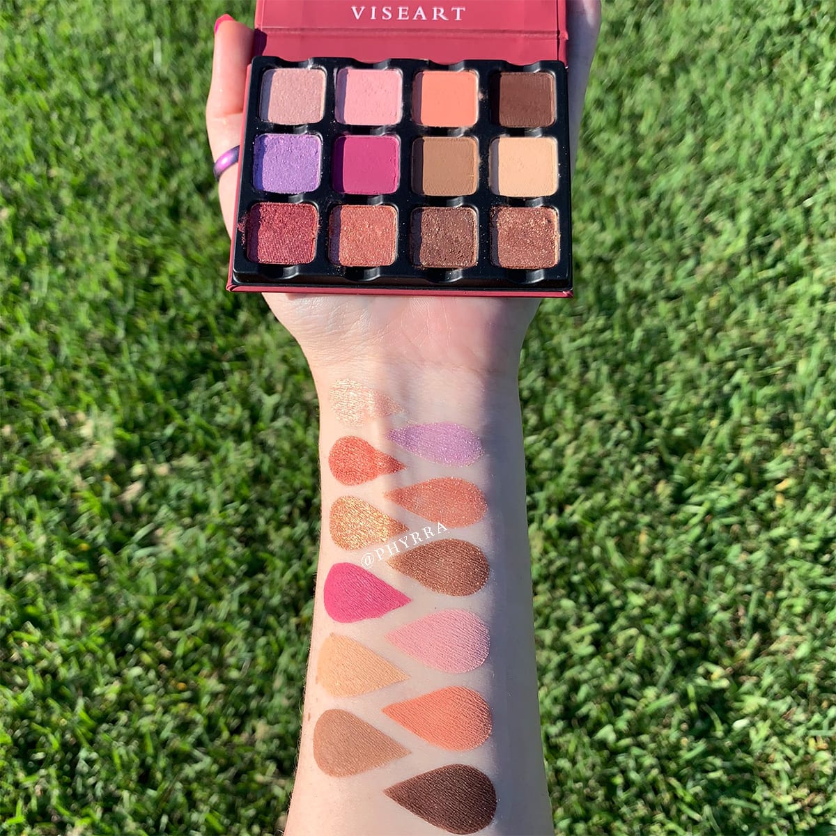 Viseart Rosé EDIT Eyeshadow Palette