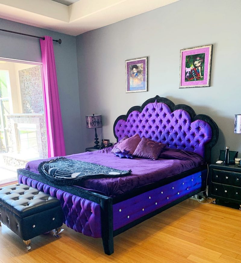 Modern Gothic Bedroom