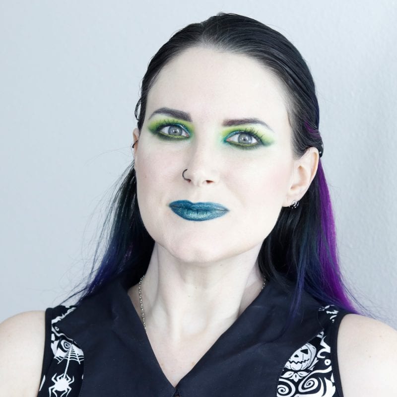 Courtney is wearing Sugarpill Hydro Lipstick