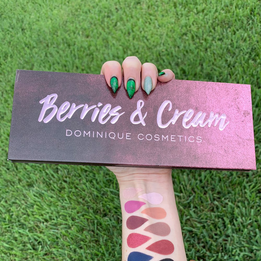 Dominique Cosmetics Berries & Cream Eyeshadow Palette