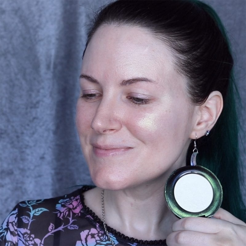 Black Moon Glow Worm Swatch