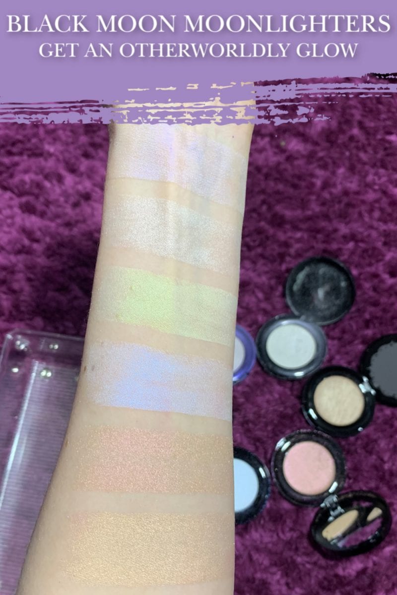 The Best Gothic Highlighters: Black Moon Cosmetics Moonlighters