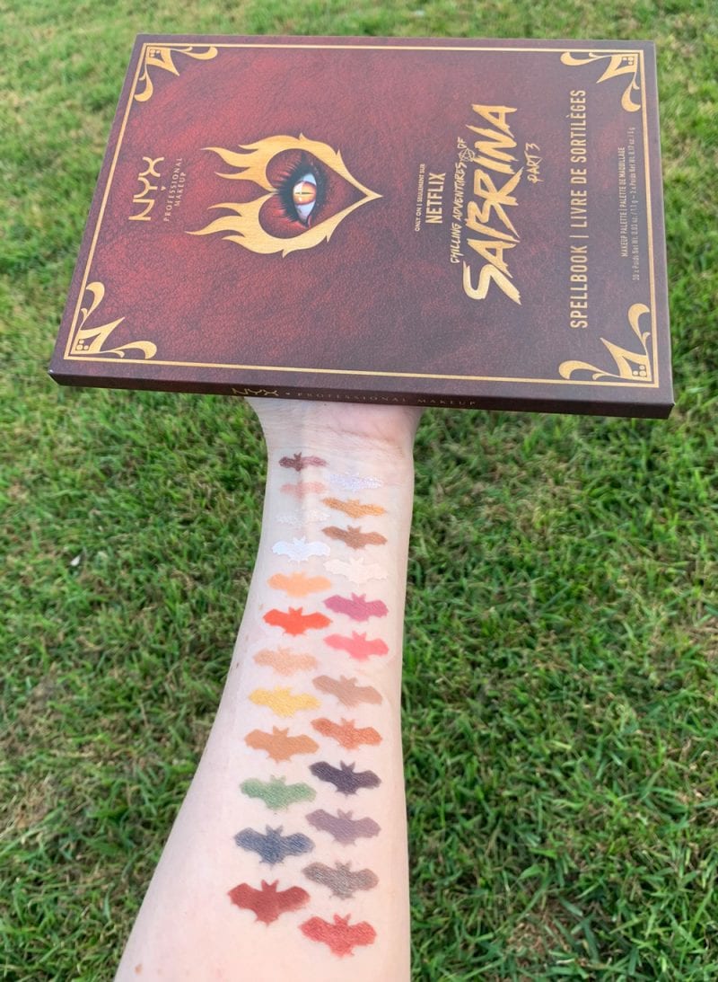 Nyx Chilling Adventures of Sabrina Spellbook Palette