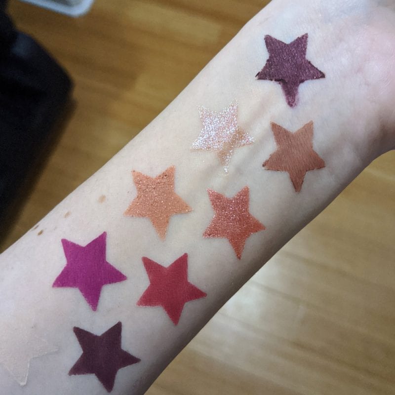 Nabla Cupid's Arrow Stylo Swatches